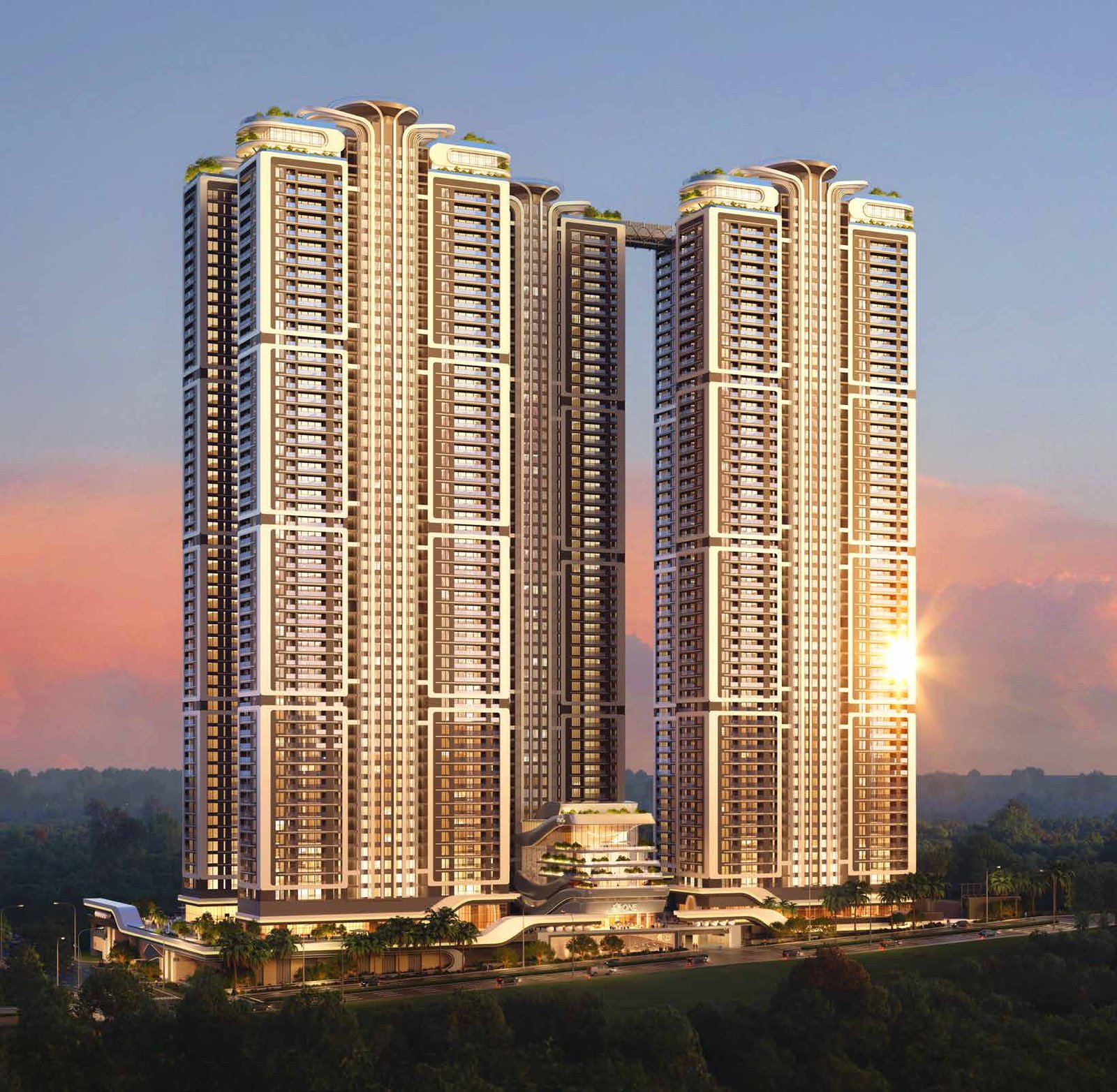 ONE by MSN elite 4 BHK luxury apartments in Neopolis, Kokapet, Hyderabad