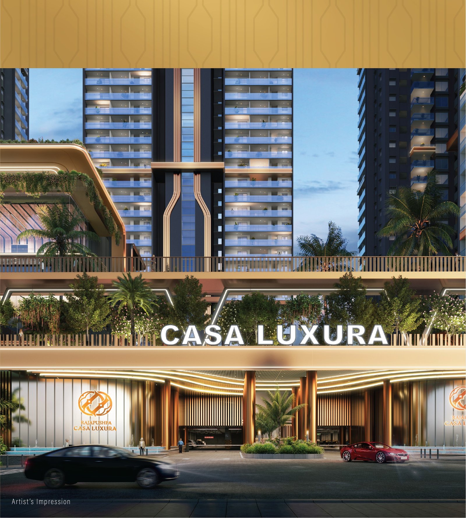 Rajapushpa Casa Luxura uber-luxury 4 BHK apartments at Neopolis, Hyderabad