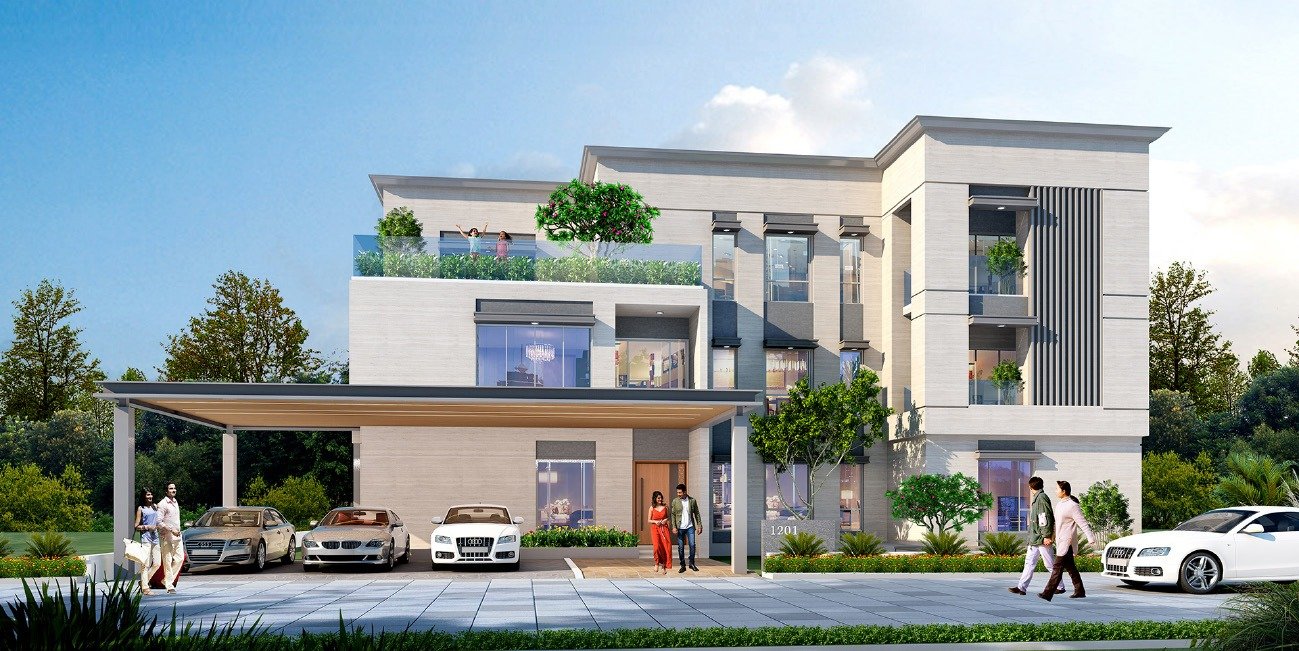 The Pointe luxury villas in Gollur, Hyderabad